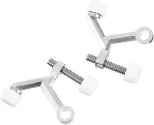 Door Wedges for Heavy Doors Pcs Zinc Alloy Anti-Collision Stopper for Home
