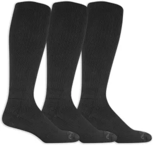 Dr. Scholl's Men's Athletic & Work Compression Over The Calf Socks-1 & 3 Pair Packs-Fatigue Relief