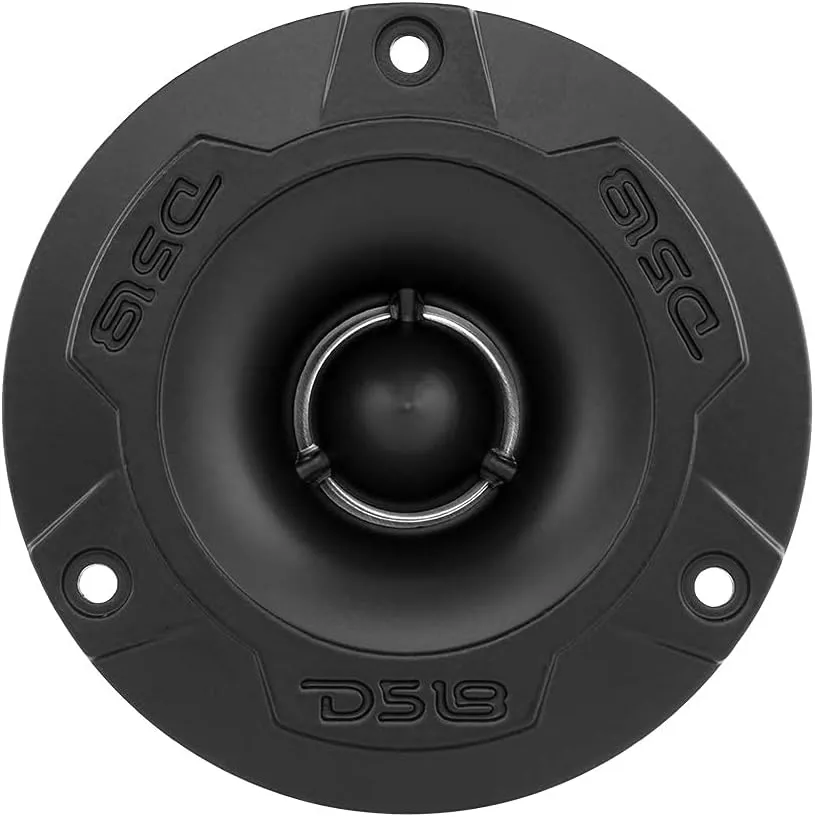 DS18 PRO-GM6.4PK Mid and High Complete Package - Includes 2X Midrange Loudspeaker 6" and 2X Aluminum Super Bullet Tweeter 1" Built in Crossover - Door Speakers for Car or Truck Stereo Sound System