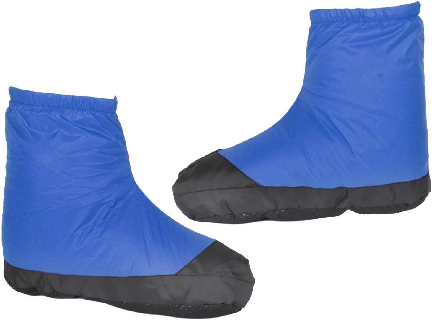 Duck Down Booties for Outdoor Use: Insulated Slippers for Camping and Cycling