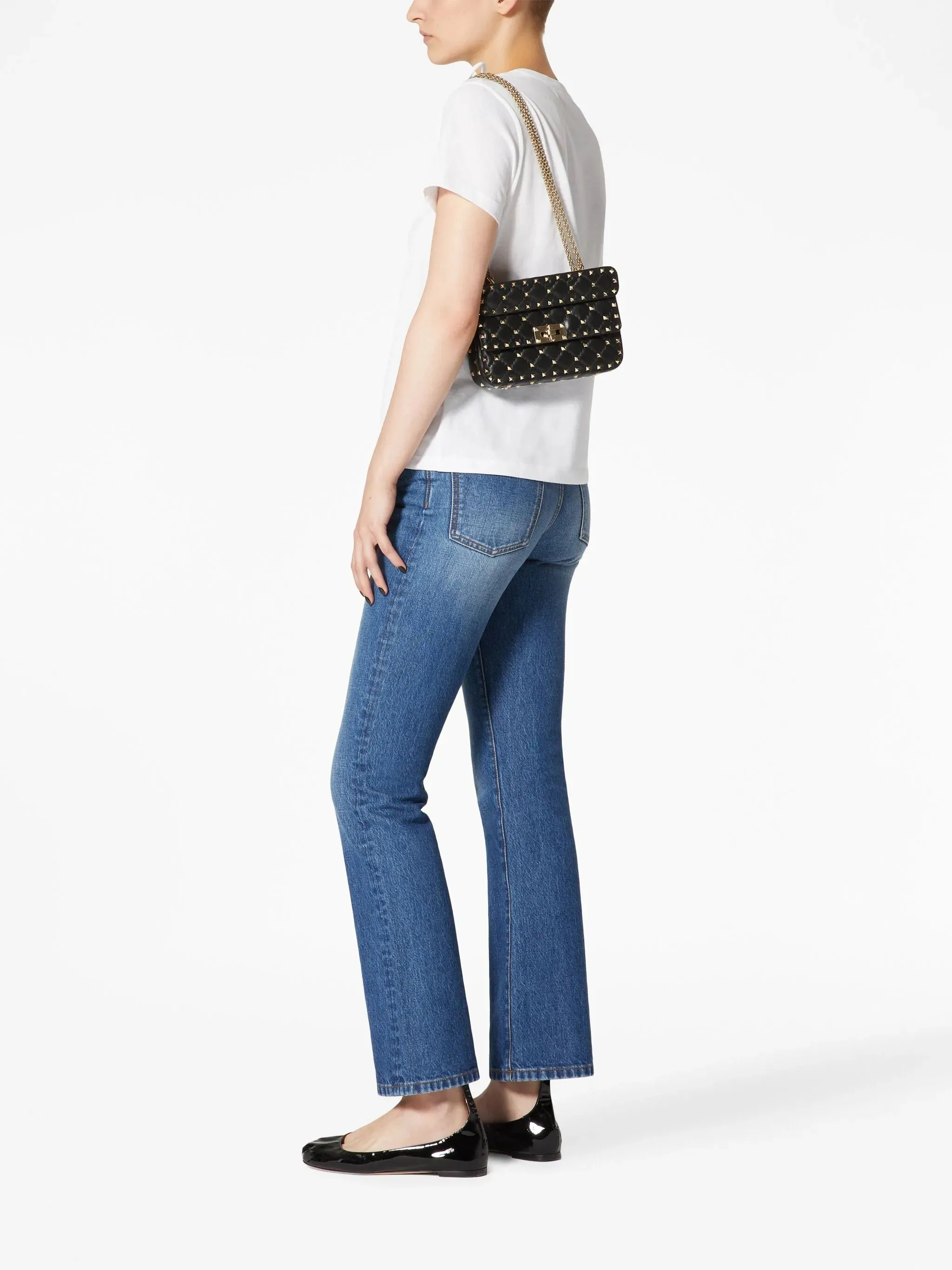 Early-bird deal bag small shoulder Rockstud Spike Bulk discount