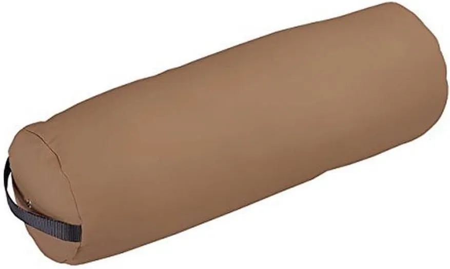 EARTHLITE Bolster Pillow Fluffy – Durable Massage Bolster, 100% PU Upholstery incl. Strap Handle/Professional Quality for Massage Tables/Back Pain Relief