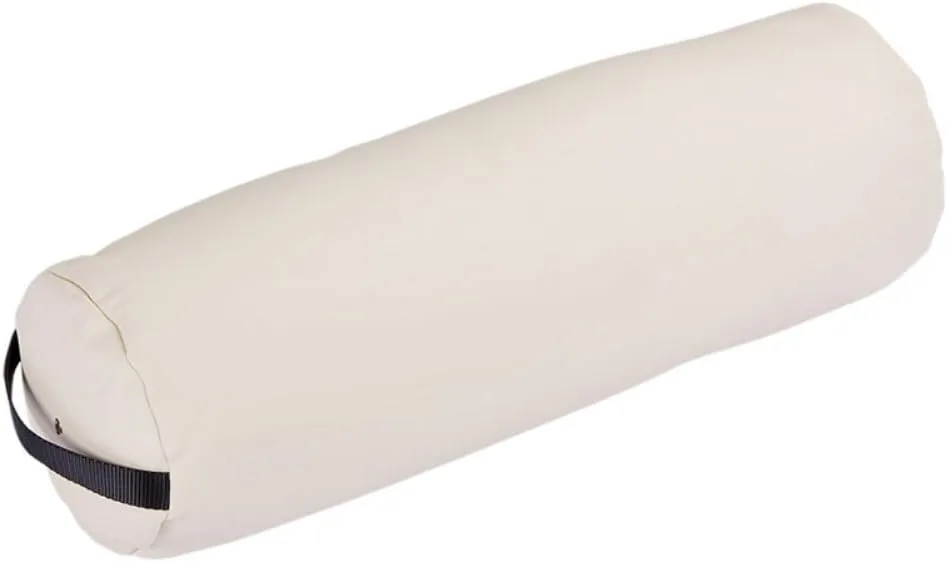 EARTHLITE Bolster Pillow Fluffy – Durable Massage Bolster, 100% PU Upholstery incl. Strap Handle/Professional Quality for Massage Tables/Back Pain Relief