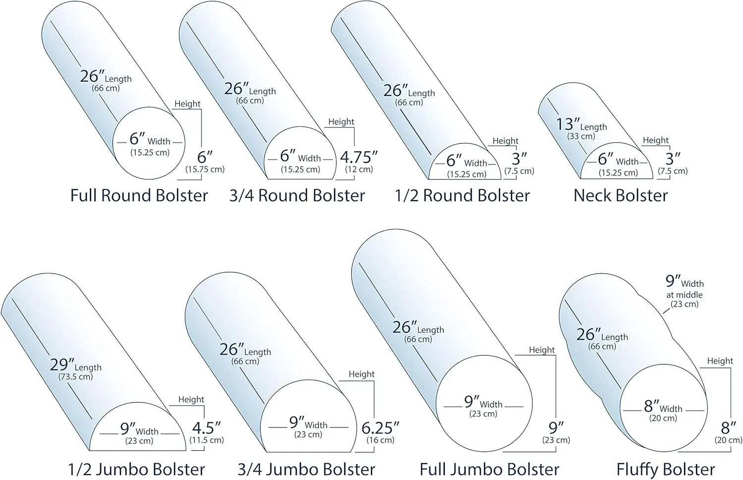 EARTHLITE Bolster Pillow Jumbo – Durable Massage Bolster, 100% PU Upholstery incl. Strap Handle