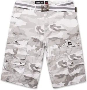 Ecko Cargo Shorts for Men – Twill Camo Mens Cargo Shorts with Belt Big and Tall