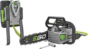 EGO Power  CSX3003 Top Handle Chainsaw with Battery Holster, 5AH Battery and Charger, Black