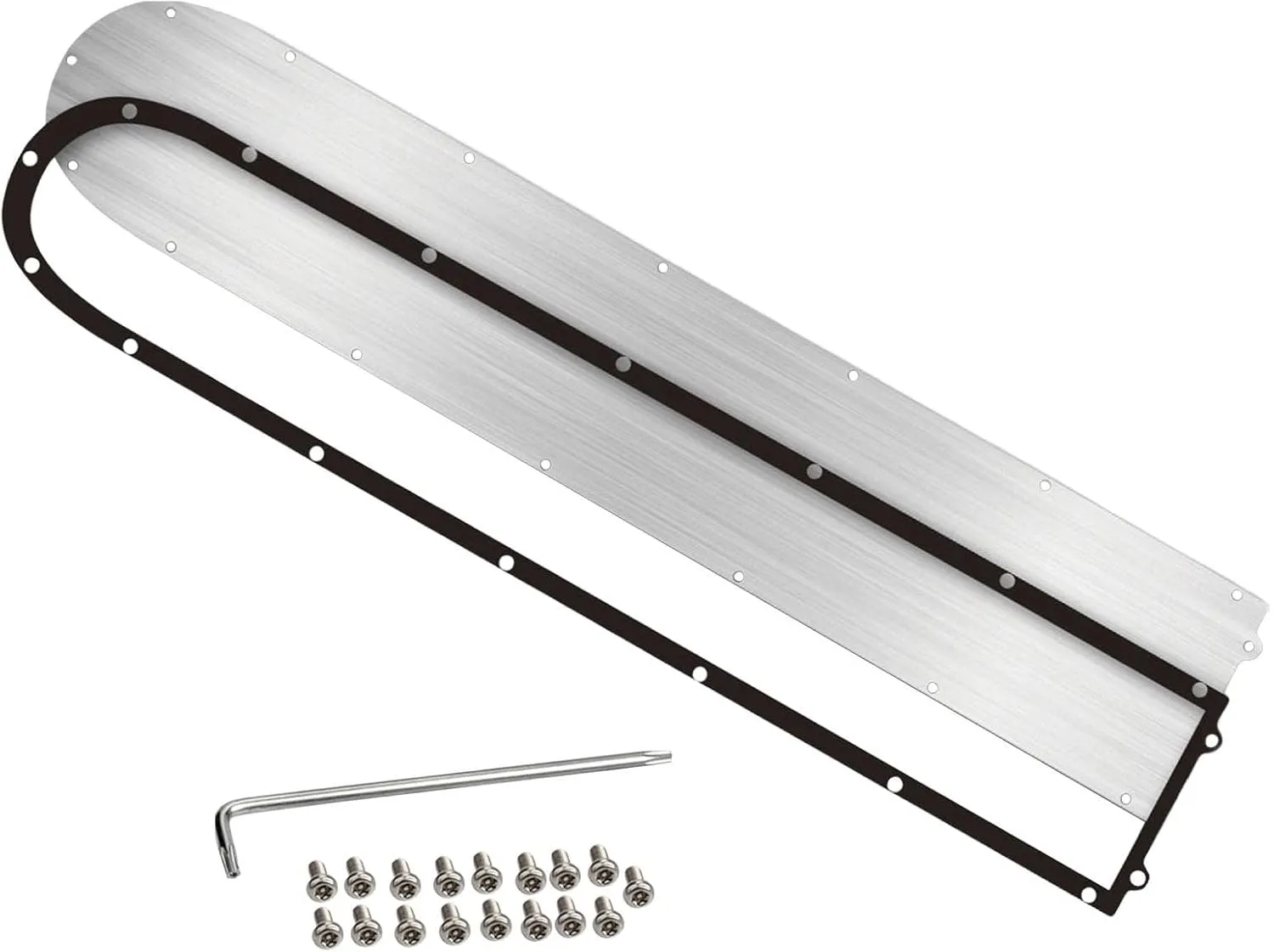 Electric Scooter Bottom Battery Cover for M365 1S Pro Pro2 G30 Max - Stainless Steel Waterproof Seal Protective Plate with Anti-Theft Screws and Tool
