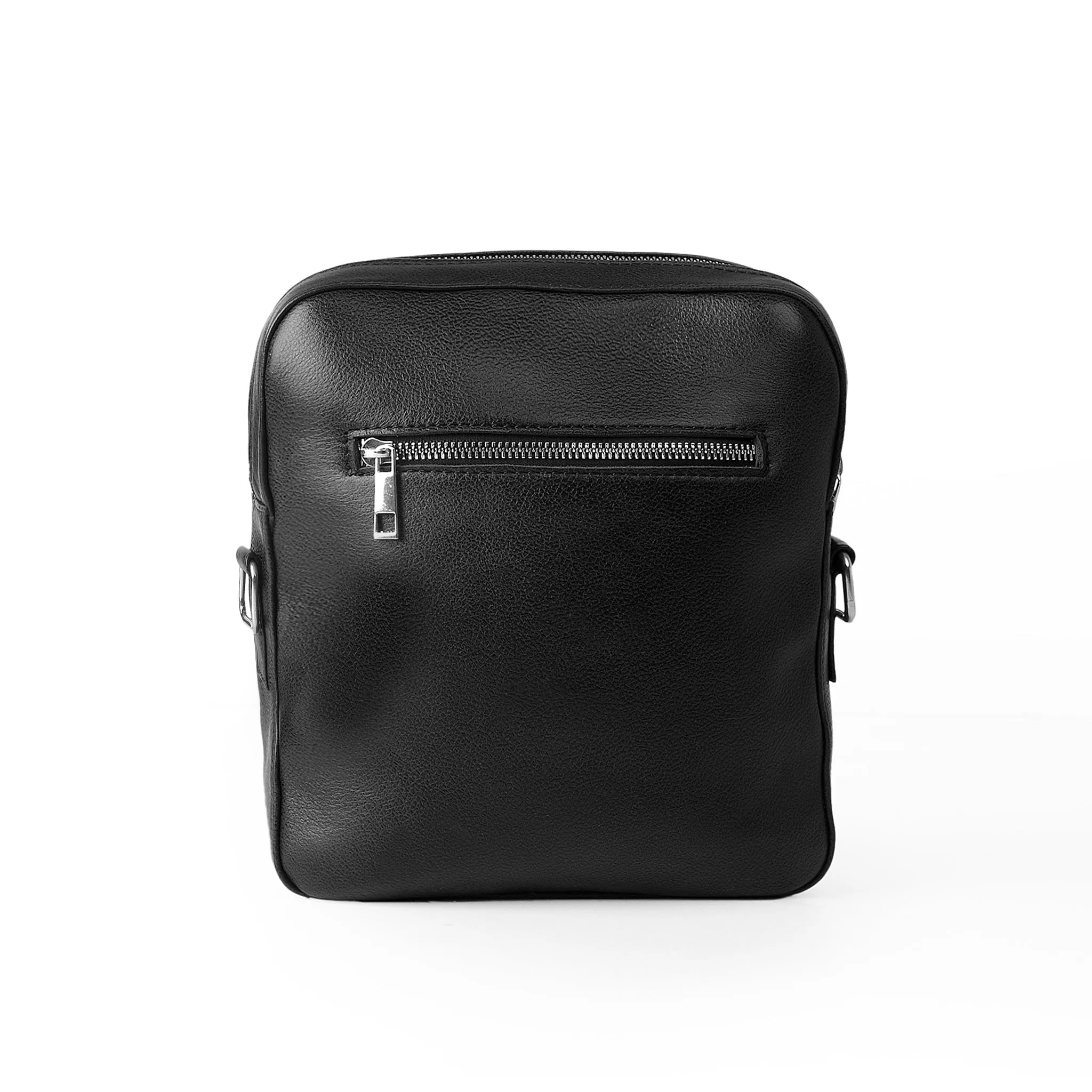 Elite Black Messenger Bag