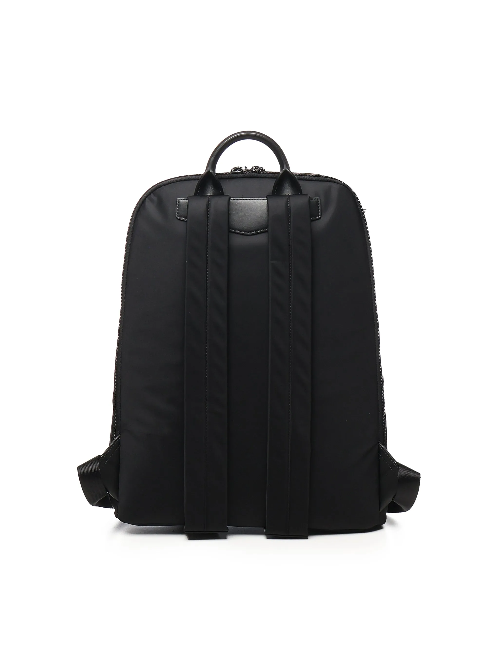 Emporio Armani Black Nylon Zip Stängningsväska
