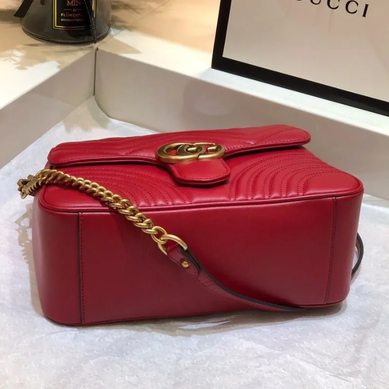 ESMEE - Marmont Handle Bag Red