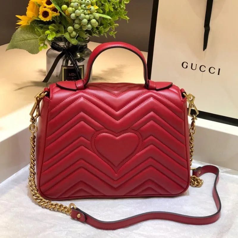 ESMEE - Marmont Handle Bag Red