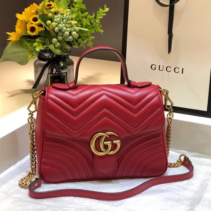 ESMEE - Marmont Handle Bag Red