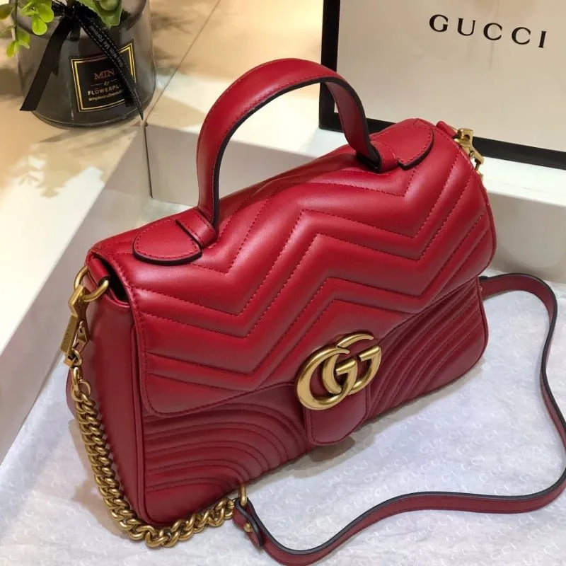 ESMEE - Marmont Handle Bag Red