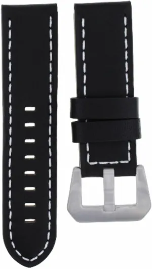 Ewatchparts 20-22-24mm Genuine Italian Leather Watch Band Strap Compatible With Any Brand Watch
