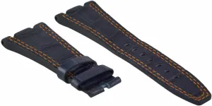 Ewatchparts 28mm Leather Watch Band Strap Compatible With 42mm Audemars Piguet 15703ST 26470ST B6