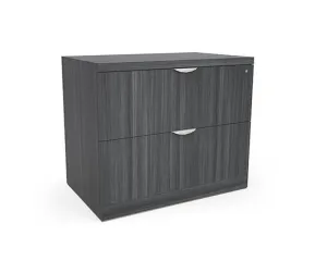 Executive Series 36" 2-Drawer Lateral File with Lock and Key