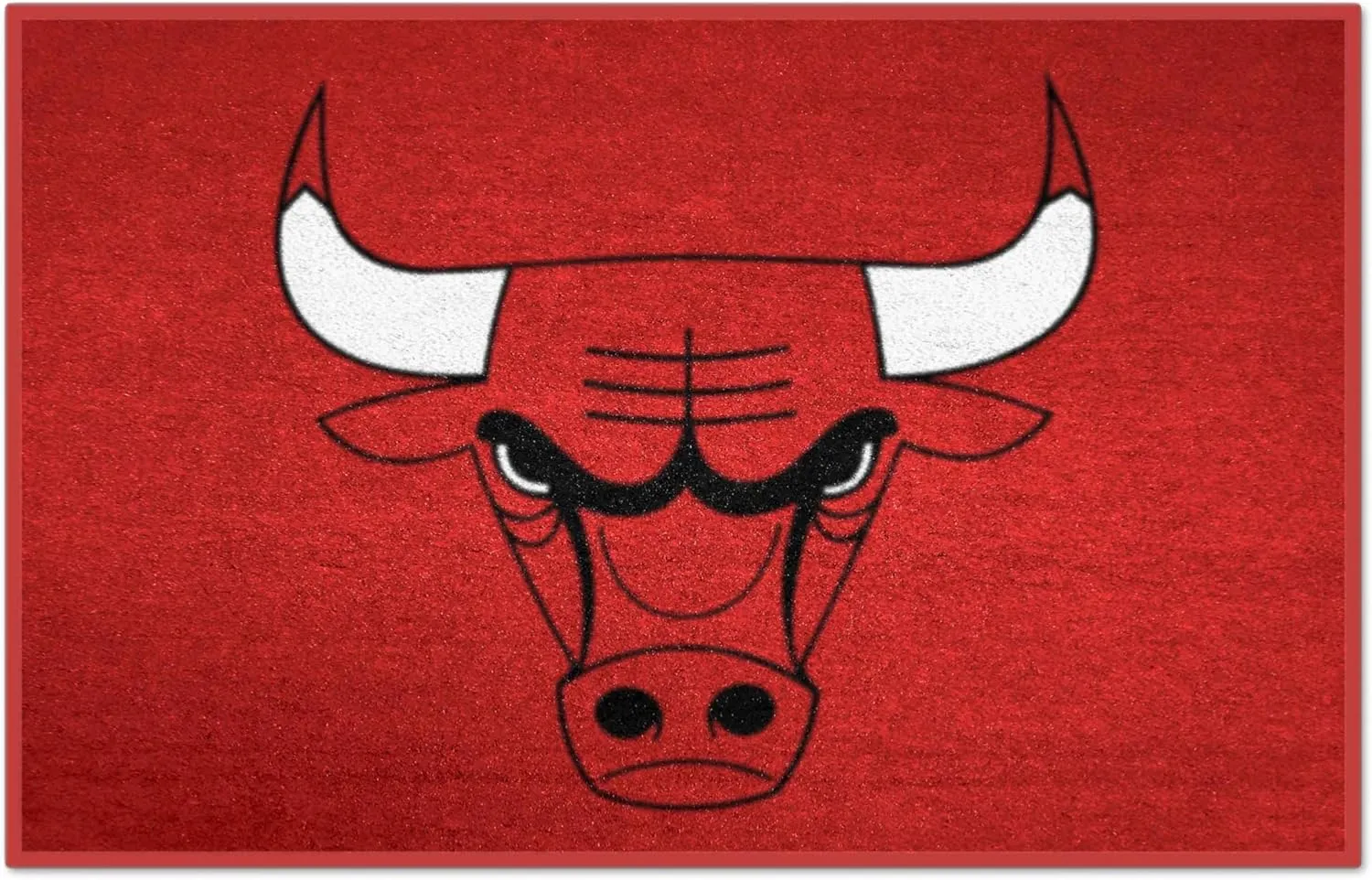 FANMATS 11902 Chicago Bulls Starter Mat Accent Rug - 19in. x 30in. | Sports Fan Home Decor Rug and Tailgating Mat