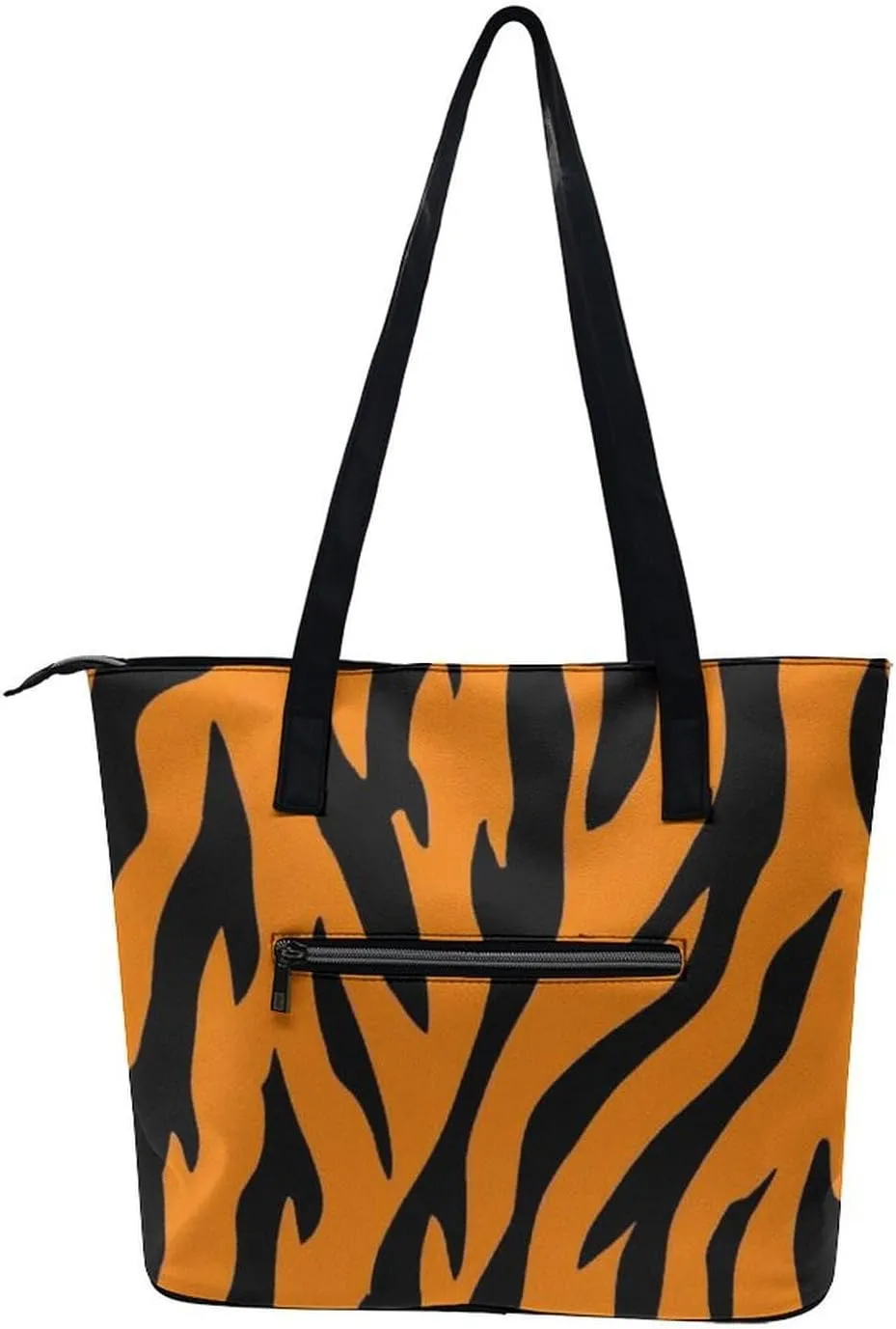 Fashion Leather Tote Bag Travel Work Daily Essentials Handbag Unisex Handbag