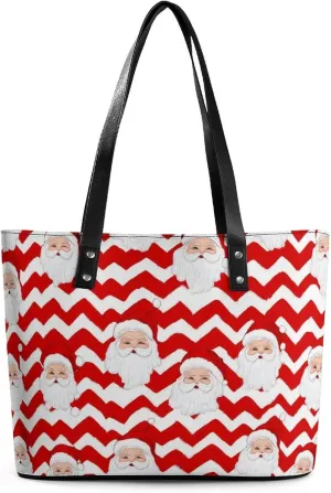 Fashion Leather Tote Bag Travel Work Daily Essentials Handbag Unisex Handbag