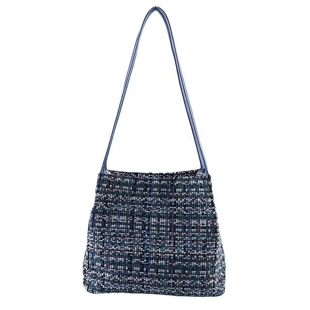 Fashion Women PU Leather Handbag Tassel Shoulder Bag