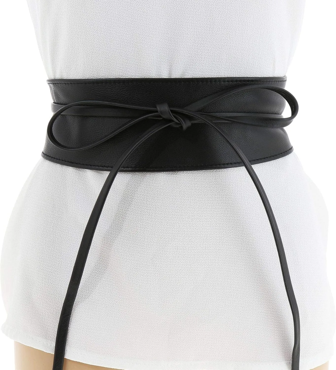 FASHIONGEN - Woman Italian leather Obi belt, CASSIANE