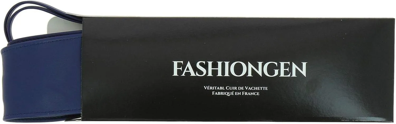 FASHIONGEN - Woman Italian leather Obi belt, CASSIANE