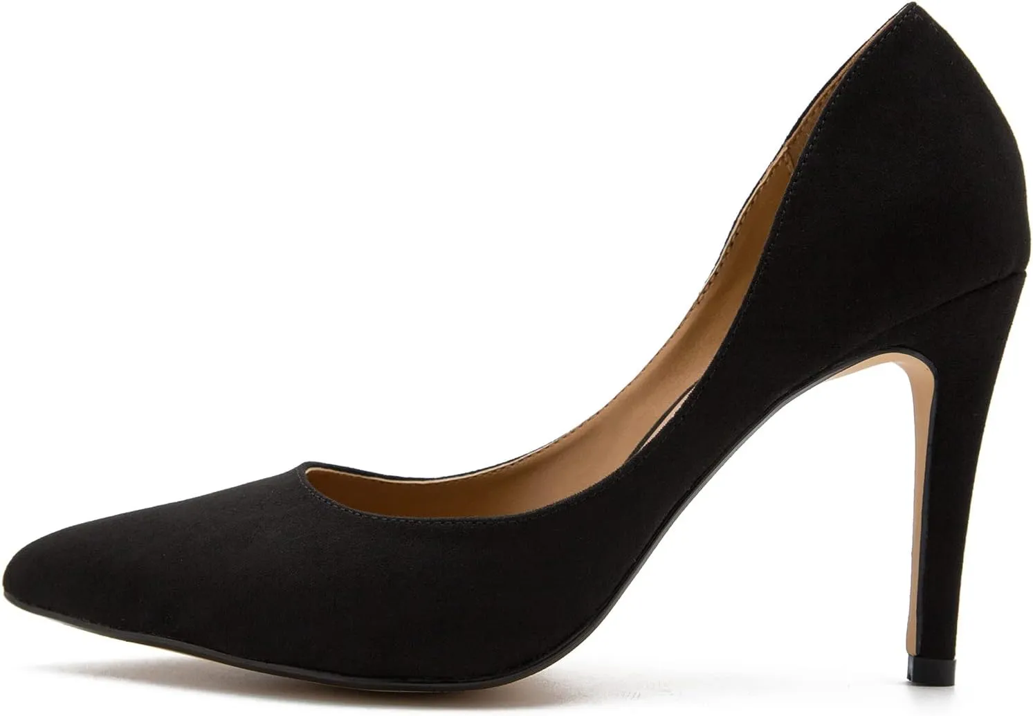 fereshte Women's Men's Slip On Stilettos High Heels Dress Pumps Shoes