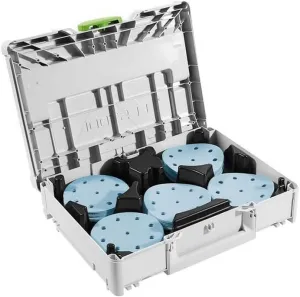 Festool 578193 GRANAT 5-Inch (125mm) Abrasive Systainer³ SYS-STF D125 GR-Set