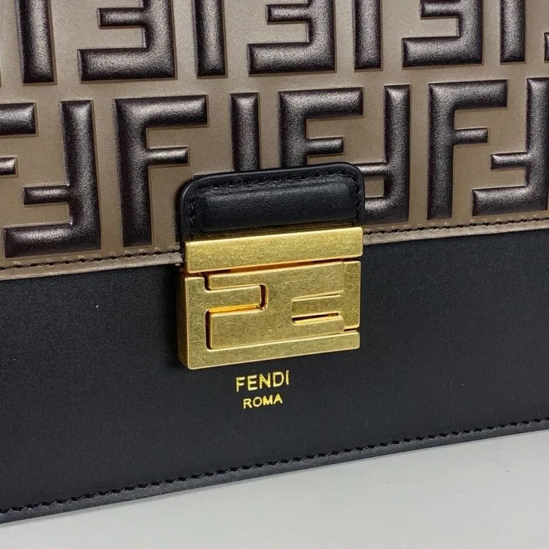 FF Price guarantee - Multi-device compatible Monogram U ESMEE Motif Brown/Black Bag Kan