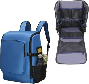 First Aid Backpack, Professional Emergency Kit Carrier with Multiple Compartments, Portable Trauma Bag for Home, Travel, Camping, Outdoor, and EMS (45x32x19CM)
