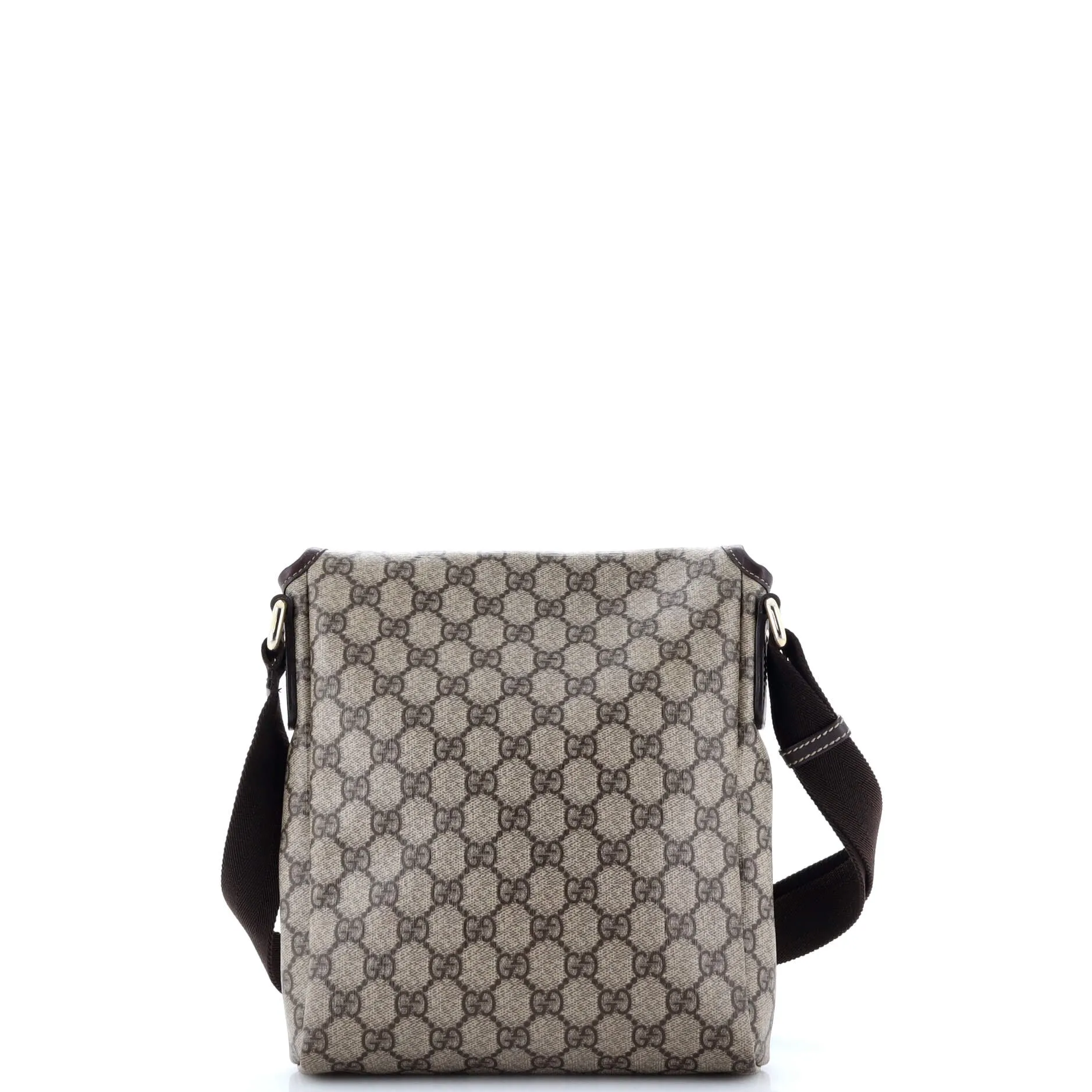 Flap Messenger GG Coated Canvas Small
