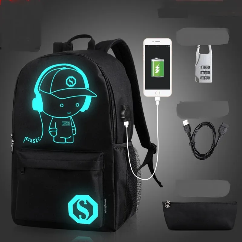 For Theft Charge Backpack USB Fashion Rapid shipping Men Limited edition Anti