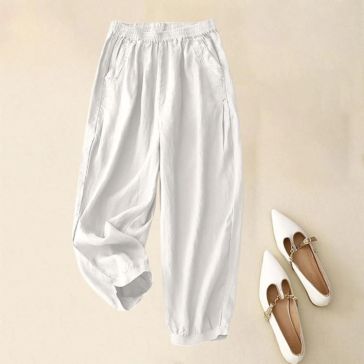 for Women Stretchy Wide Leg Palazzo Lounge Pants Drawstring Exotic Sweatpants Flowy Comfy Loose Fit Waist Yoga Pants