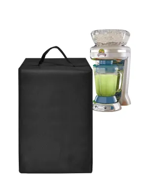 Frozen Drink Maker Lid Slushie Machine Cover Waterproof Anti-Static Nylon Lid for Margaritaville Professional Frozen Concoction Maker/for Margarita SLUSHi Machine/Shave Ice Drink Maker (Black)
