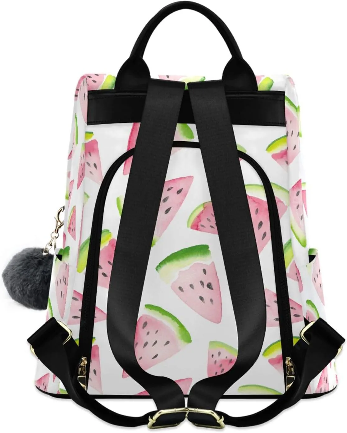Fruit Print Anti-theft Backpack Handbags for Women Travel Rucksack Lightweight Shoulder Bags for Outing Shopping Going Out Backpack Pattern 2