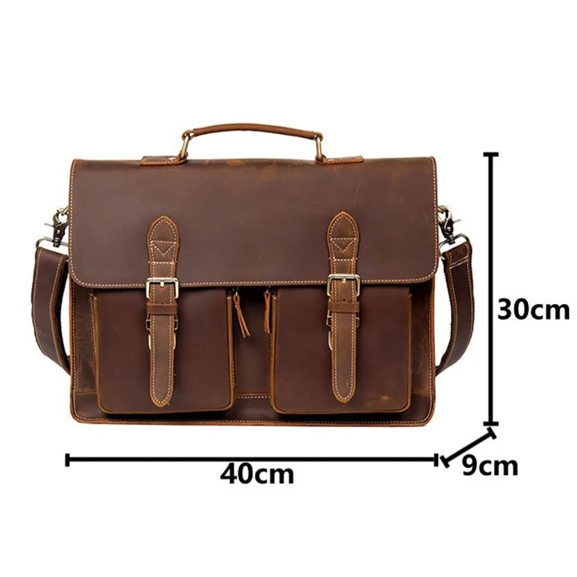 Funki Buys | Bags | Messenger Bags | Men's Leather Laptop Bag