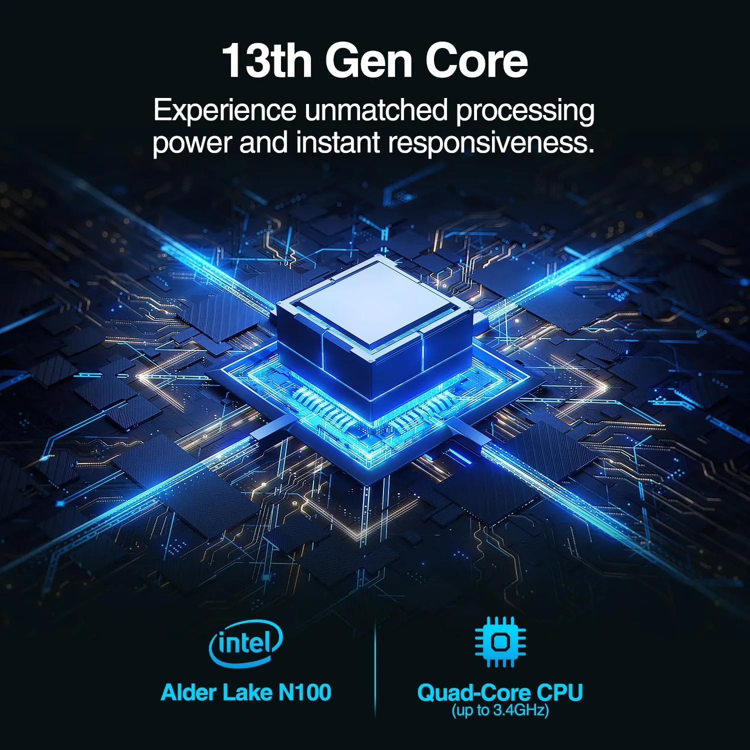 Fusion5 10.1" Windows 11 Professional Tablet PC - Intel 13th Gen - Full HD Windows Tablet Computer - 8GB RAM, 256GB SSD Storage, Quad-Core CPU, 10 Inch, USB 3.0, Micro HDMI, Expandable Storage