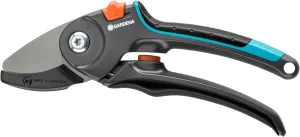 GARDENA (8903) Heavy Duty Anvil Pruning Shears, Ergonomic Hand Tools, Bypass Scissors for Garden Pruners with 23mm Cutting Diameter for Woody Twigs and Branches - 1 Pair