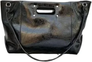 Genuine Leather Shopper Bag — A Bold Statement of Style