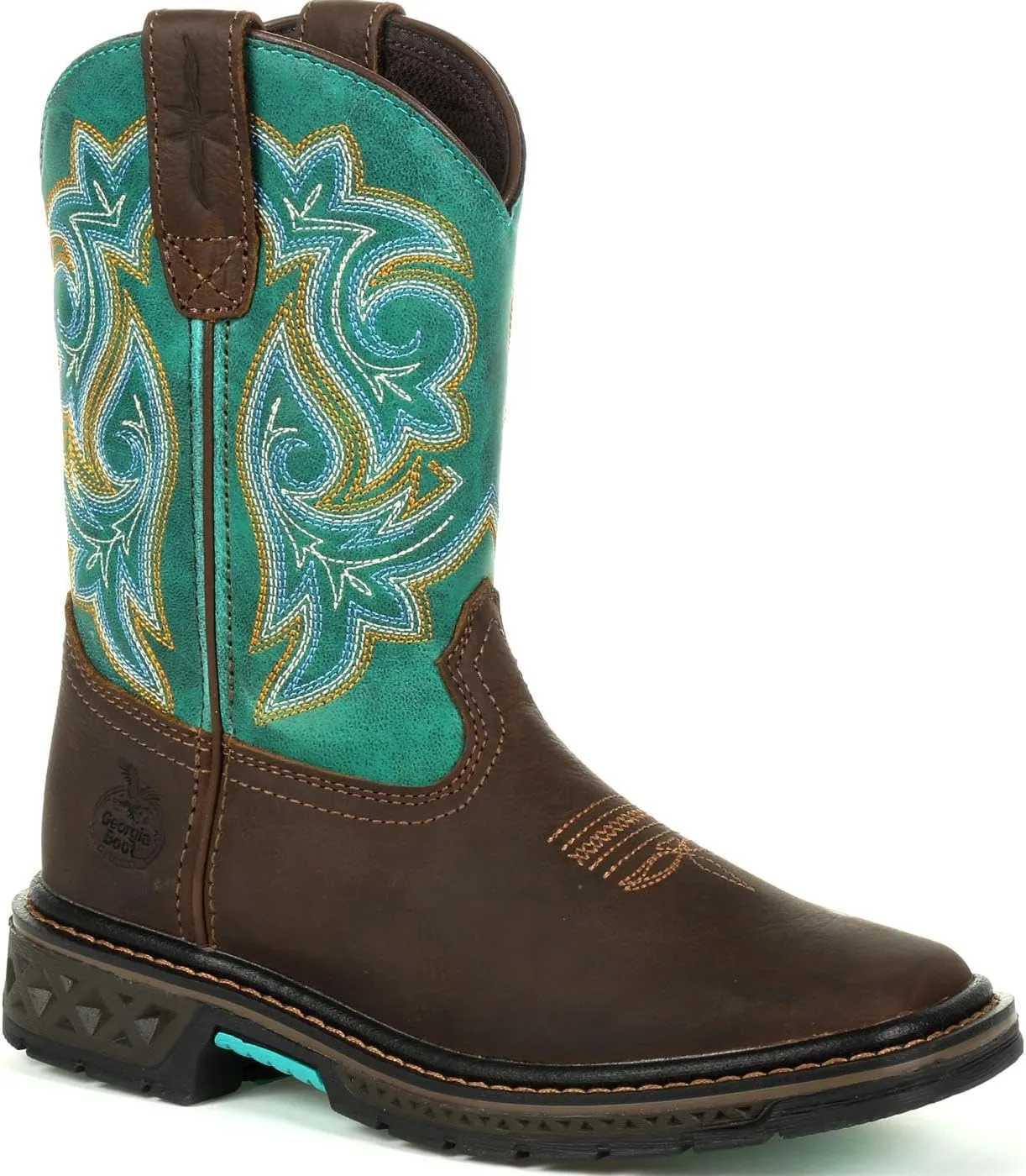 Georgia Boot Unisex-Child Carbo-tec Lt Western Boot