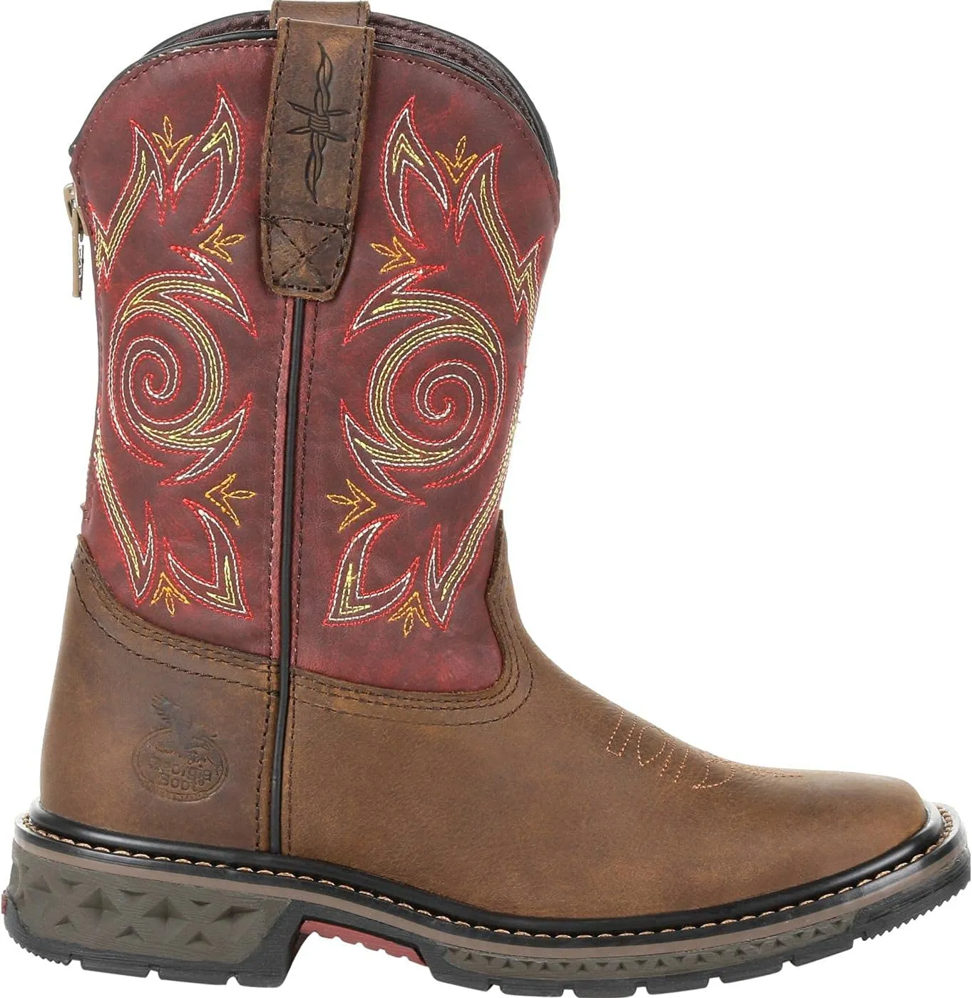 Georgia Boot Unisex-Child Carbo-tec Lt Western Boot