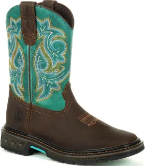 Georgia Boot Unisex-Child Carbo-tec Lt Western Boot