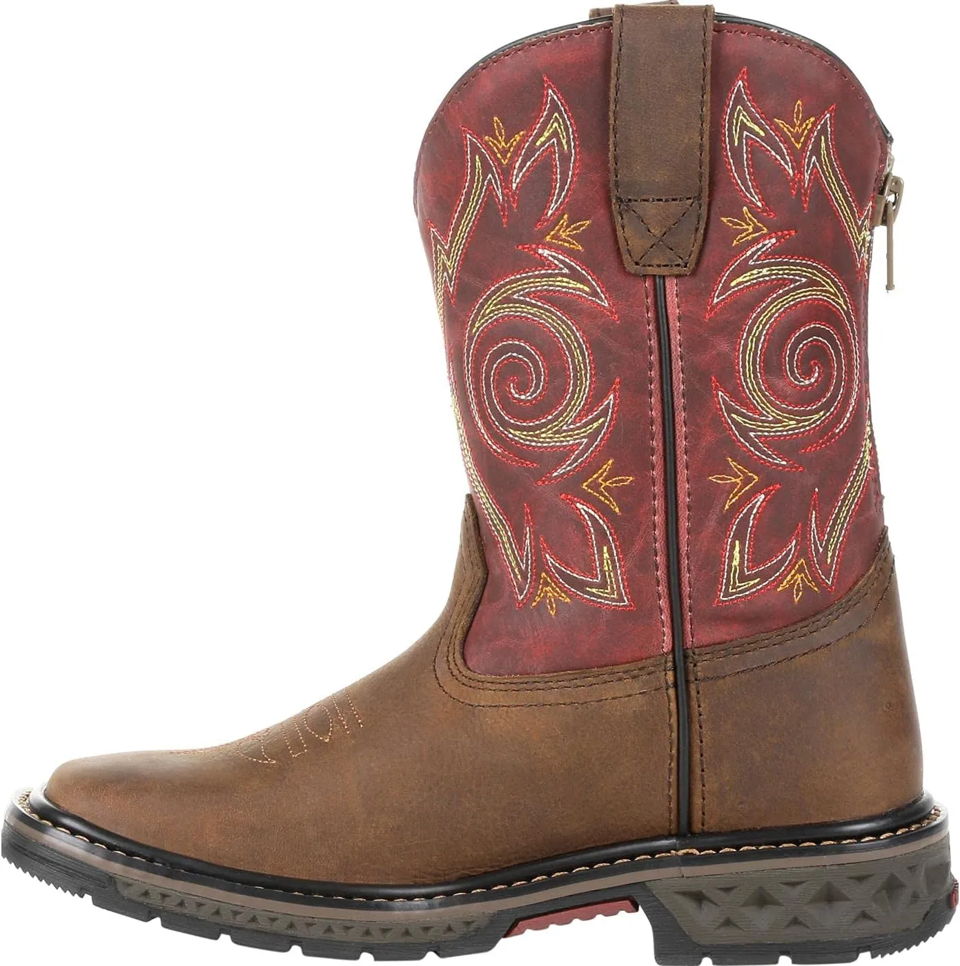Georgia Boot Unisex-Child Carbo-tec Lt Western Boot