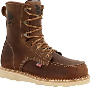 Georgia Boot Womens Men BRN 8" Workmen BRN 8" Work