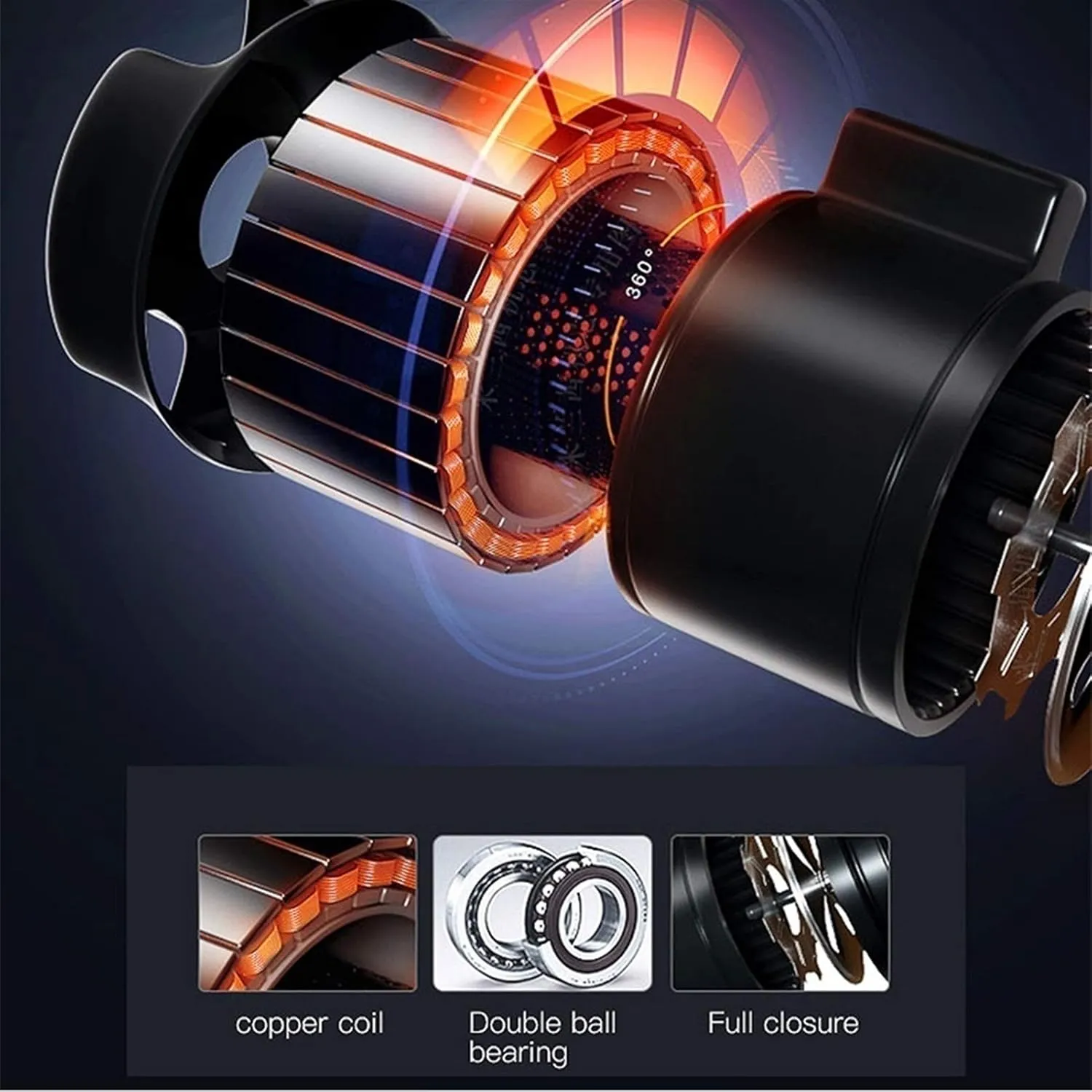 GeRRiT Automatic Watch Winder with LED Illumination Watch Winder Box Black Piano Paint Exterior Quiet Motor Dual Power Supply Watch Winder