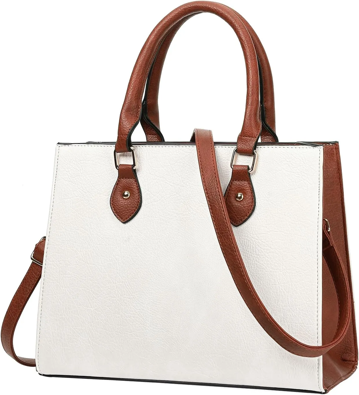 GOIACII Tote Bag for Women Top Handle Handbags Ladies Satchel Shoulder Purse for Work Leather