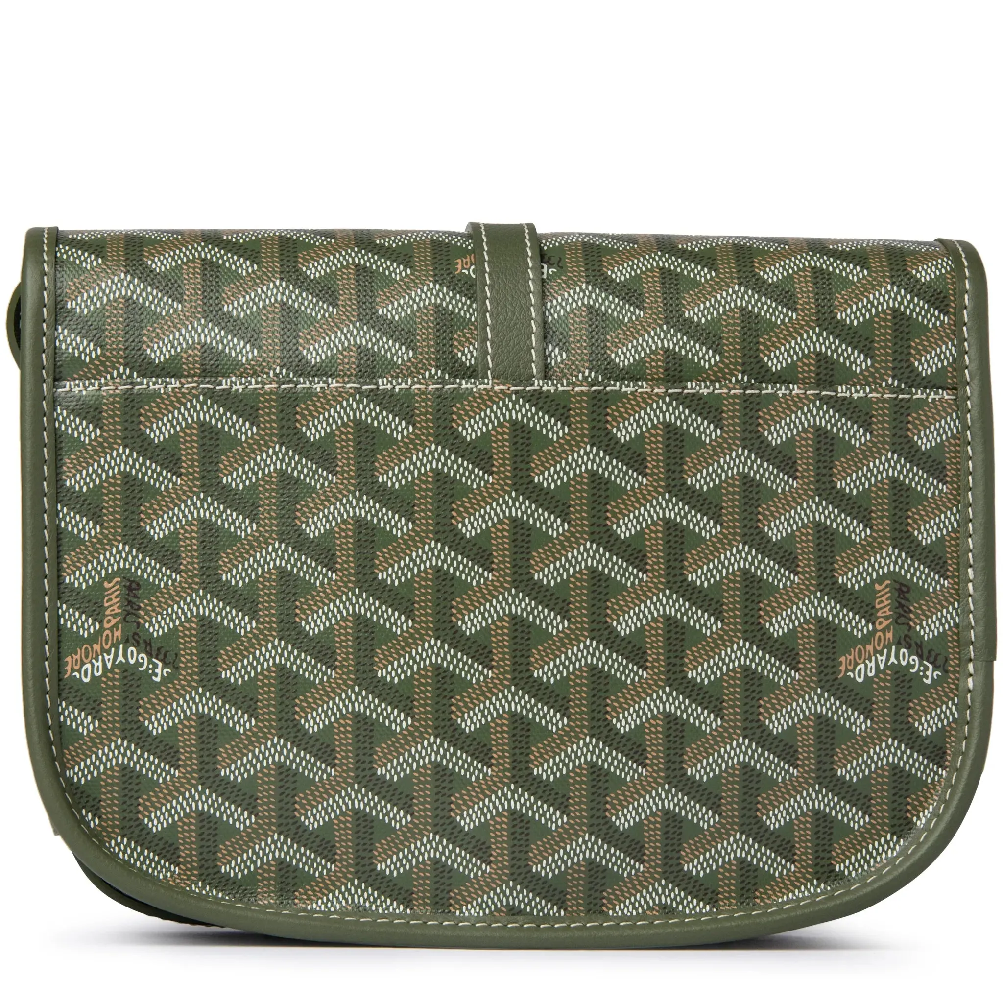 Goyardine Belvedere II Khaki PM Messenger Bag