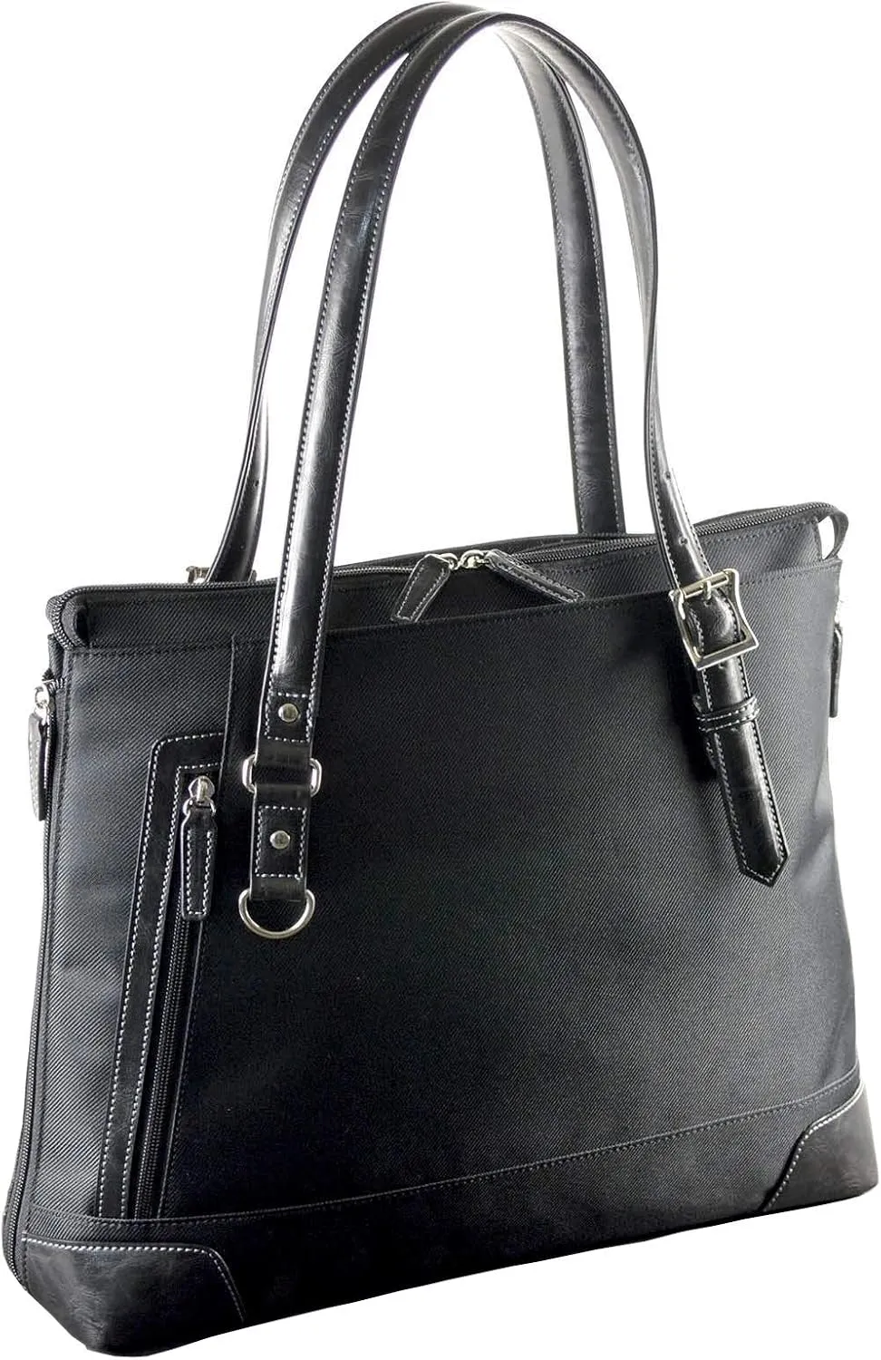 GRAFIT 53428 Poly Twill Gusset Wide Tote Business Bag