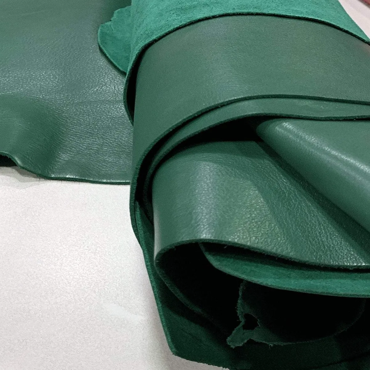 Green Smooth Leatherhide