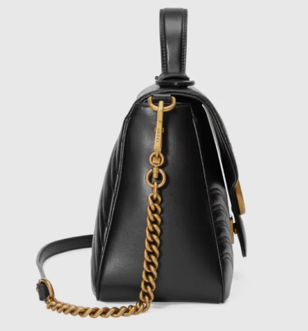 GUCCI GG Marmont Large Top Handle Bag